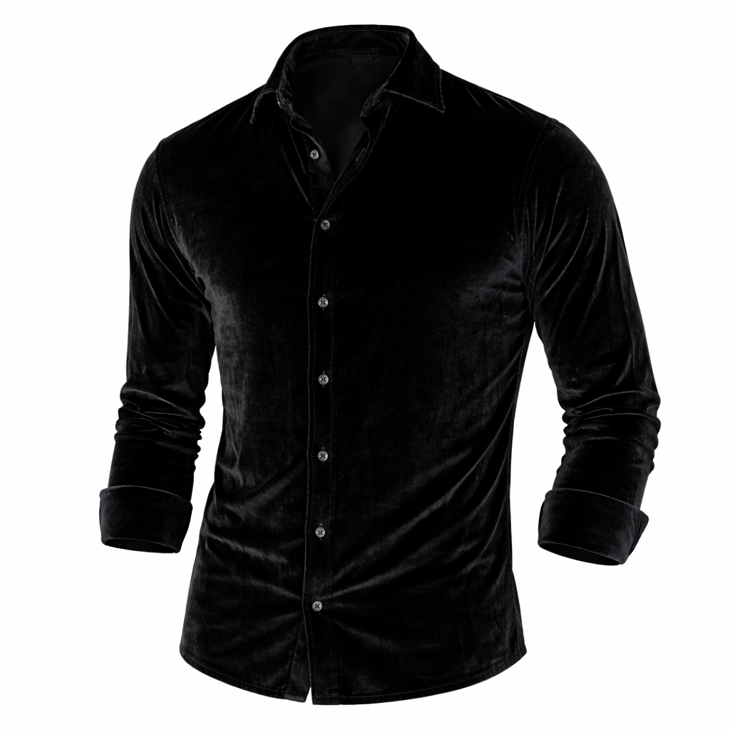 Camisa de terciopelo