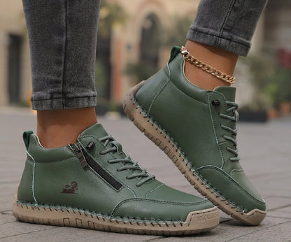 Mila  – Zapatillas ortopédicas cómodas + cremallera