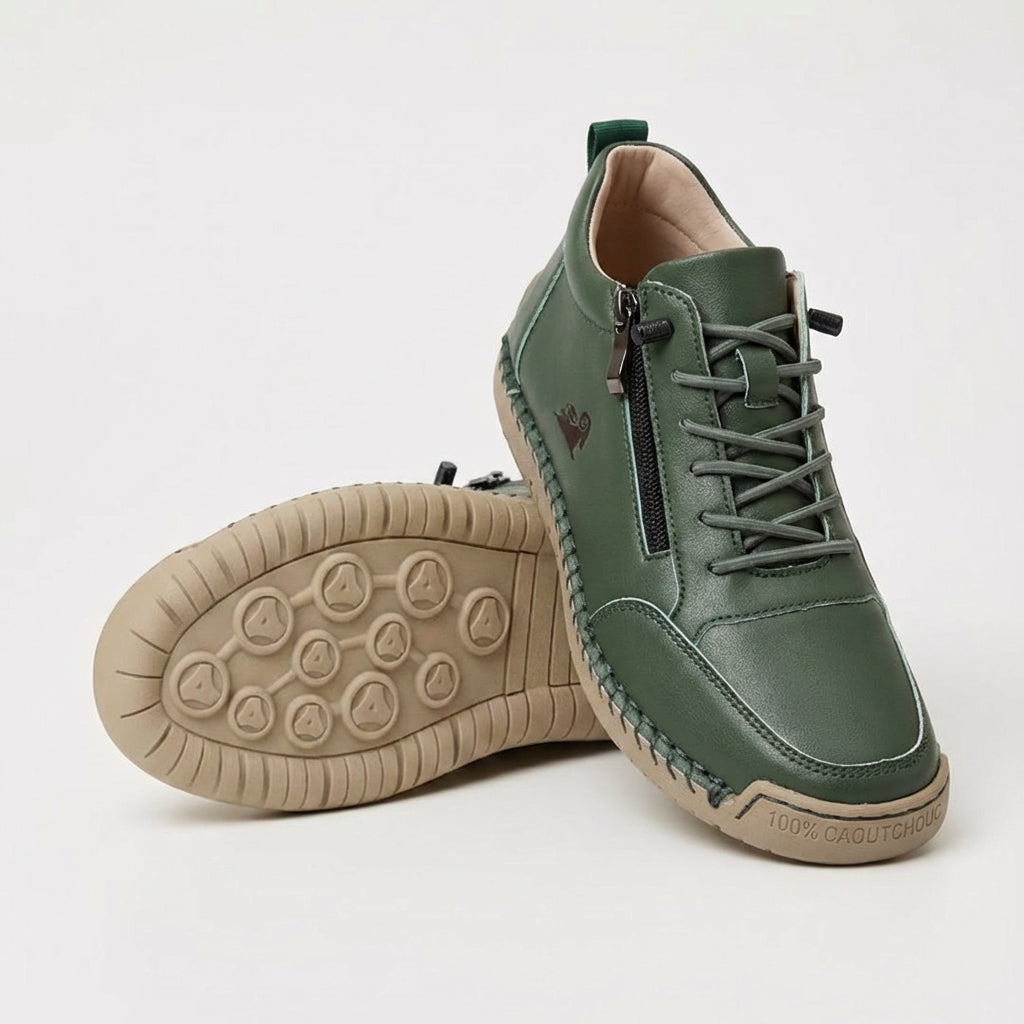 Mila  – Zapatillas ortopédicas cómodas + cremallera