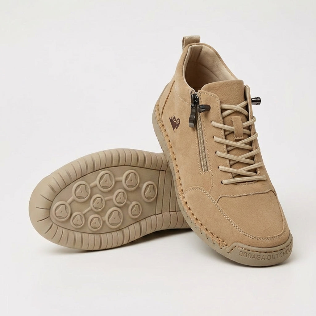 Mila  – Zapatillas ortopédicas cómodas + cremallera