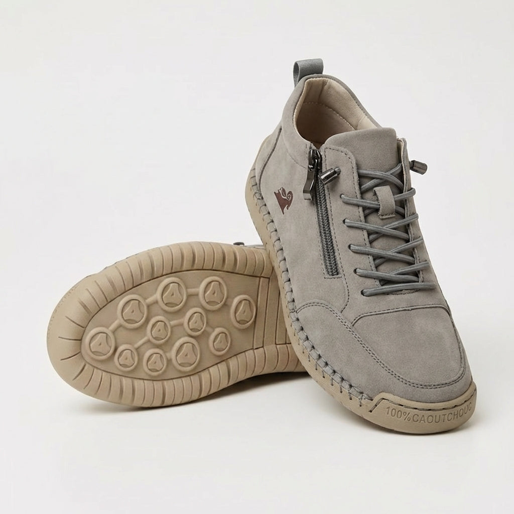 Mila  – Zapatillas ortopédicas cómodas + cremallera