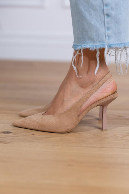Marlena™ | Zapatos de tacón bajo sin cubrir