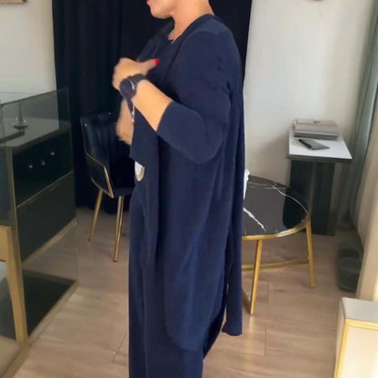 Conjunto 3 piezas- Top, Pantalón y Cárdigan